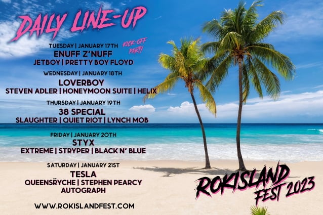 Watch New Lineup Of LYNCH MOB Perform At Florida's ROKISLAND FEST