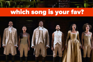 What's Your Favorite Song From Each Of These Musicals?