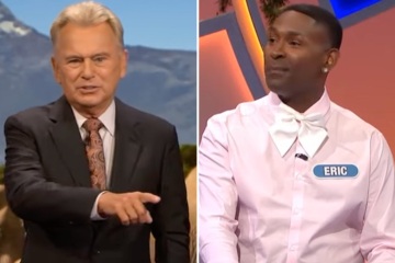 Wheel of Fortune's Pat Sajak speechless as player admits he wants host's job
