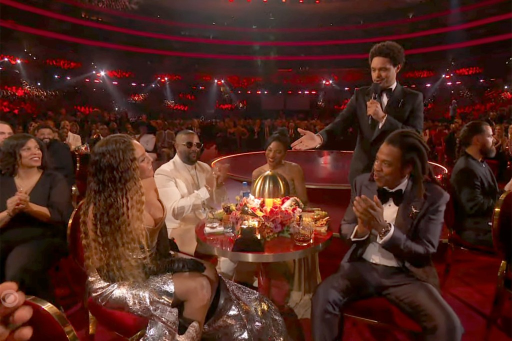 Beyoncé and Jay Z finally made it the 2023 Grammys, hosted by Trevor Noah.