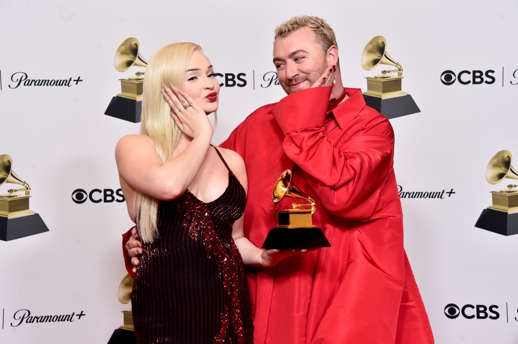 The duo made Grammys history by picking up the award for the Best Pop Duo/Group Performance.