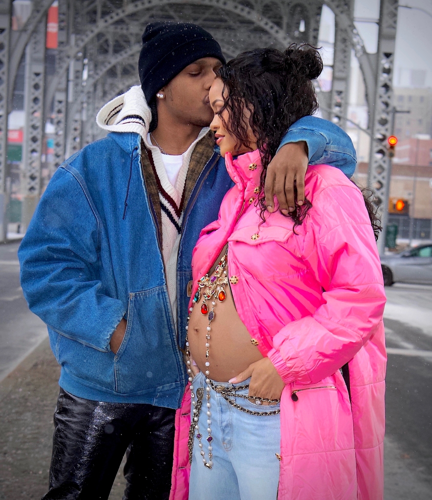 Rihanna baby bump A$AP Rocky