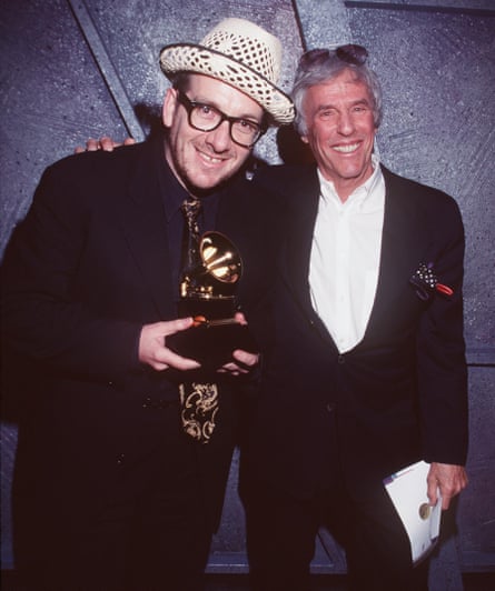 Spectacular collaboration … Elvis Costello and Burt Bacharach in 1999 after the Grammys.
