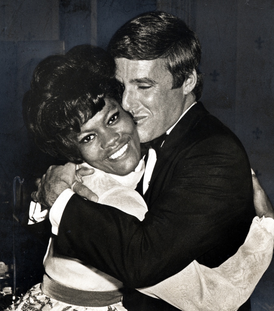 Dionne Warwick and Burt Bacharach during performance by Warwick on June 7, 1968, at Pierre Hotel in New York City.
