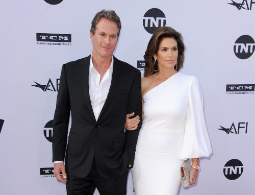 Rande Gerber and Cindy Crawford at AFI's Life Achievement Award Gala in 2018