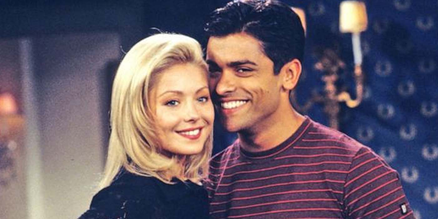 Kelly Ripa and Mark Consuelos in All My Children