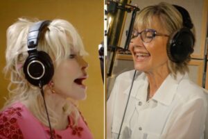Olivia Newton-John's final album will be released on May 5. On Friday, she released a "Jolene" duet with Dolly Parton.