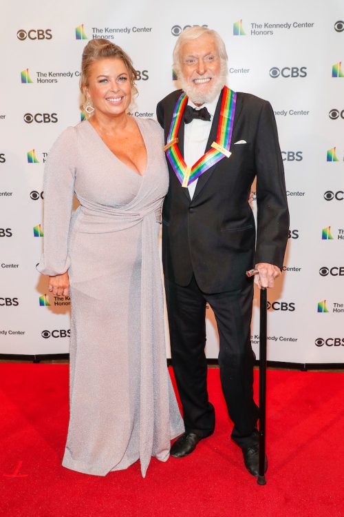 Arlene Silver and Dick Van Dyke at the 2021 Kennedy Center Honors