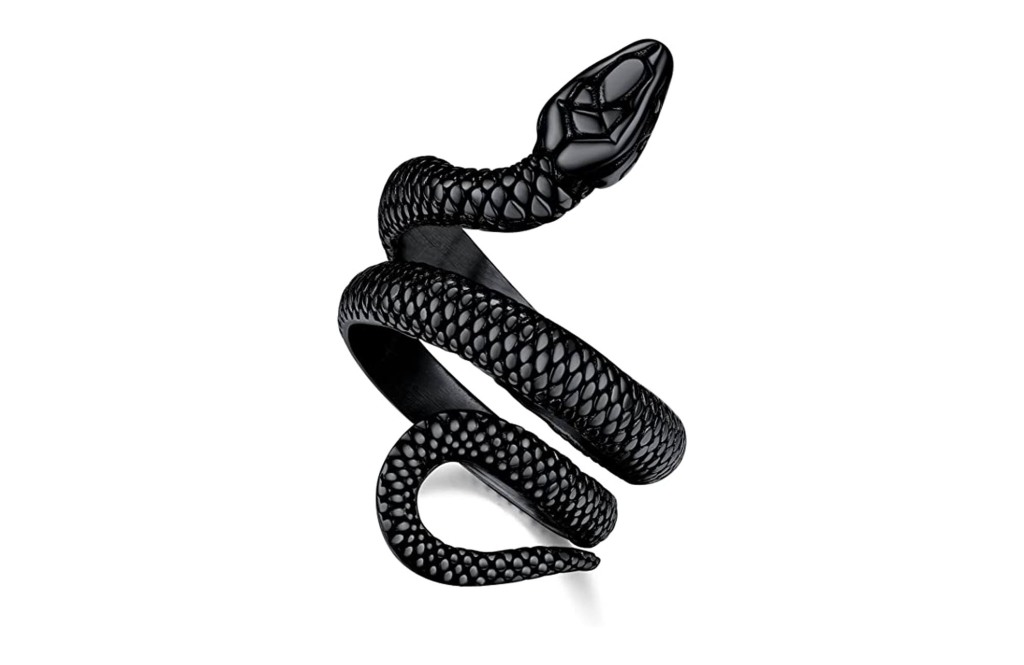 black snake ring