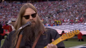 Chris Stapleton Sings National Anthem at Super Bowl LVII: Watch
