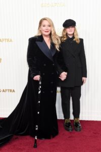 Christina Applegate and Sadie Grace LeNoble at the 29th Annual Screen Actors Guild Awards on Feb. 26 in Los Angeles.