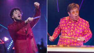 Elton John Outshines Jack Harlow in Doritos Super Bowl Ad: Watch