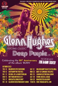 GLENN HUGHES To Celebrate 50th Anniversary Of DEEP PURPLE's 'Burn' On October 2023 U.K. Tour