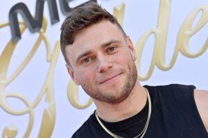 Former Olympian Gus Kenworthy appears in the new movie "80 for Brady."