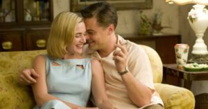 Kate Winsley Says It “Was A Bit Weird” Filming S*x Scenes With Leonardo DiCaprio In Then-Husband Sam Mendes’ Revolutionary Road