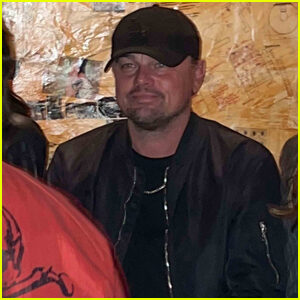 Leonardo DiCaprio Hangs Out at Ebony Riley's EP Release Party in L.A.