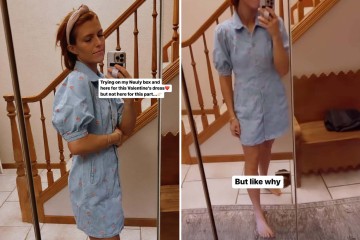 Little People's Audrey Roloff shows off her legs in tiny 'Valentine's Day' dress