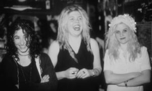Babes in Toyland pictured in 1992 … (L-R) Michele Leon, Lori Barbero and Kat Bjelland.