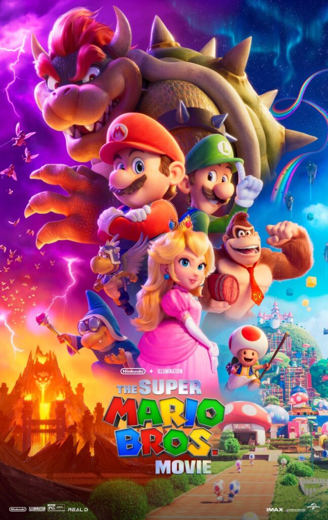 Official Mario Movie Poster Revealed by Nintendo It's Beautiful