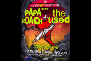 Papa Roach and The Used to play New Zealand date
