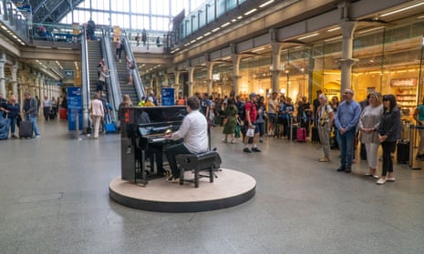 ‘It’s impossible not to wonder how many of those train travellers are seeing something that looks like fun’ … The Piano.