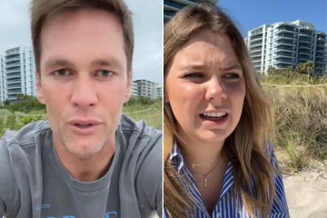 Brady fan slams GOAT before auctioning off sand from retirement video