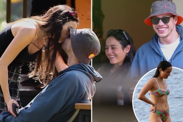 Pete Davidson and Chase Sui Wonders share steamy kiss on PDA-filled date in Hawaii