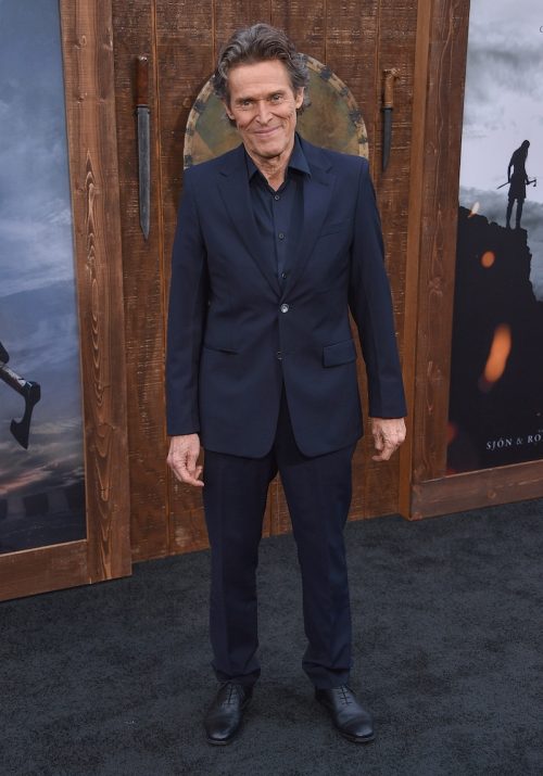 Willem Dafoe at the premiere of 