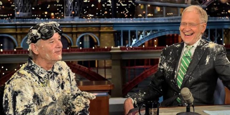 Bill Murray on Late Show with David Letterman