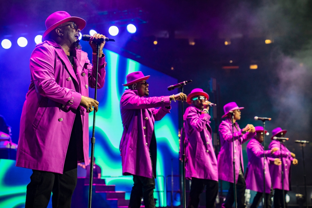 New Edition performing in 2022.