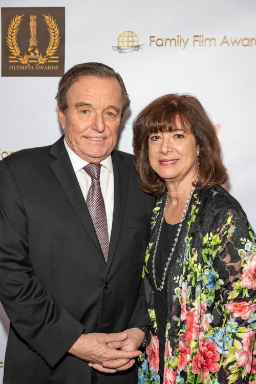Jerry Mathers and Teresa Modnick at the Family Film Awards in 2019