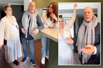 Bruce Willis speaks for first time in new video 1 month after dementia diagnosis