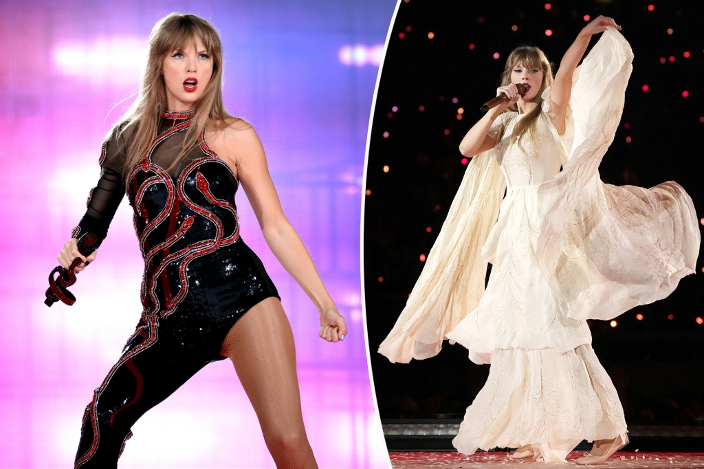 Taylor Swift sings 44 songs over more than three hours during her Eras Tour.
