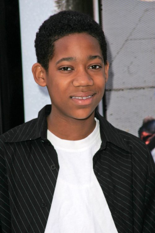 Tyler James Williams at the premiere of 