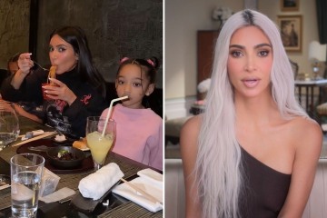 Kim Kardashian takes kids to eerie Tokyo restaurant with masked men in 'dungeon'