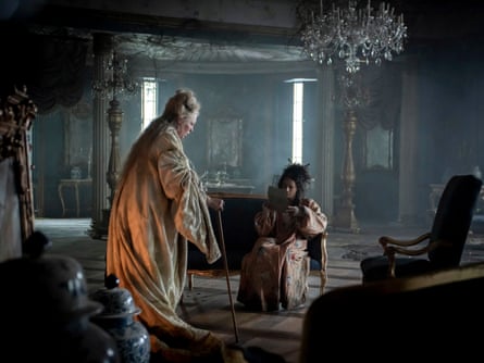 Olivia Colman and Shalom Brune-Franklin in Great Expectations.