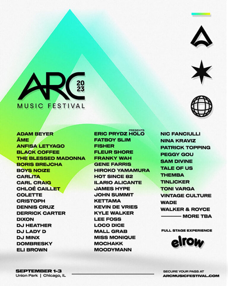 ARC Music Festival Reveals a Stacked 2023 Lineup Cirrkus News