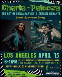 Art Of ANTHRAX's CHARLIE BENANTE And BUTCHER BABIES' CARLA HARVEY To Be Celebrated At West Hollywood Event