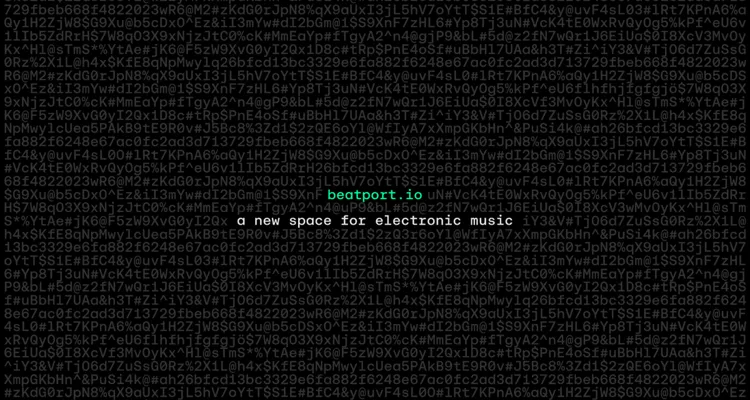 Beatport.io electronic music platform announcement