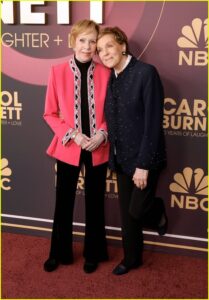 Carol Burentt and Julie Andrews at Carol Burnett's 90th birthday party