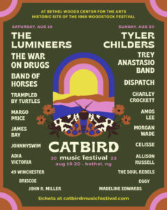 Catbird Music Festival Details Inaugural Lineup Set for Historic Woodstock Grounds