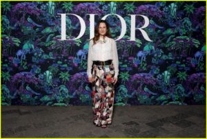 Camille Cottin at the Dior show in Mumbai