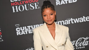 Halle Bailey Embraces Young ‘Little Mermaid’ Fan at Disney World