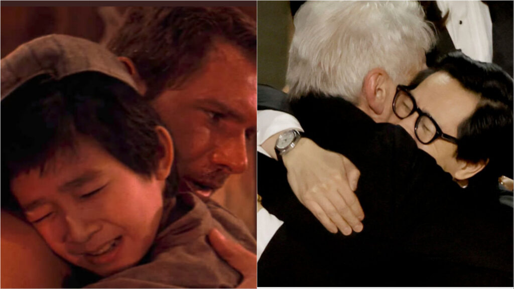 Ke Huy Quan Hugging Harrison Ford Might Be The Best Oscars Moment Of
