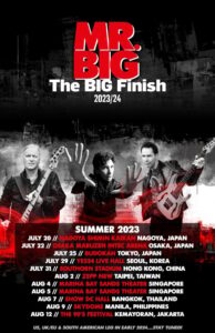 MR. BIG Announces 'The Big Finish' World Tour, Unveils New Touring Drummer