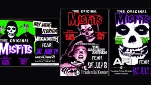 Misfits 2023 tour posters