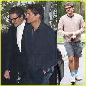 Pedro Pascal Spotted Out in L.A. After Hanging Out with Bradley Cooper on Oscars Night