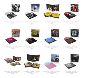 SCORPIONS To Reissue 12 Albums On Colored Vinyl