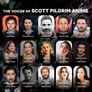 Scott Pilgrim Netflix Anime Brings Back All of the Movie Actors