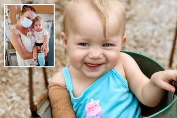 Sister Wives' Maddie's daughter smiles in pic during recovery from foot amputation